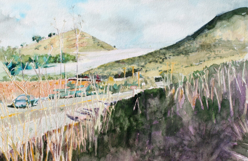 South Bay Blvd., Los Osos, Back Bay, Central Coast, Fog, San Luis Obispo