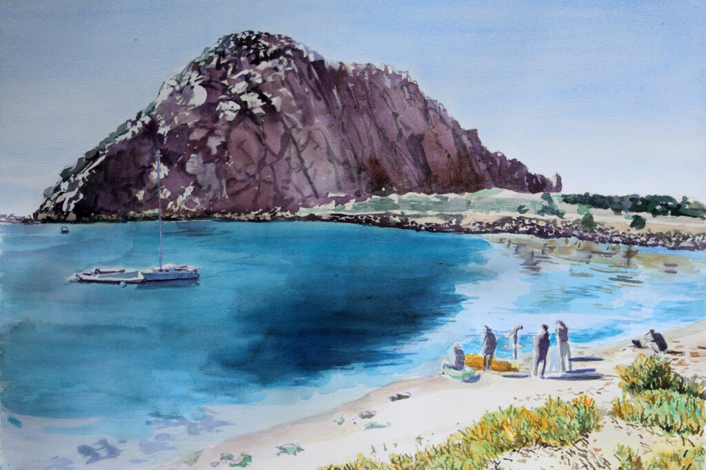 Morro Bay, Los Osos, Back Bay, Central Coast, San Luis Obispo, Rock