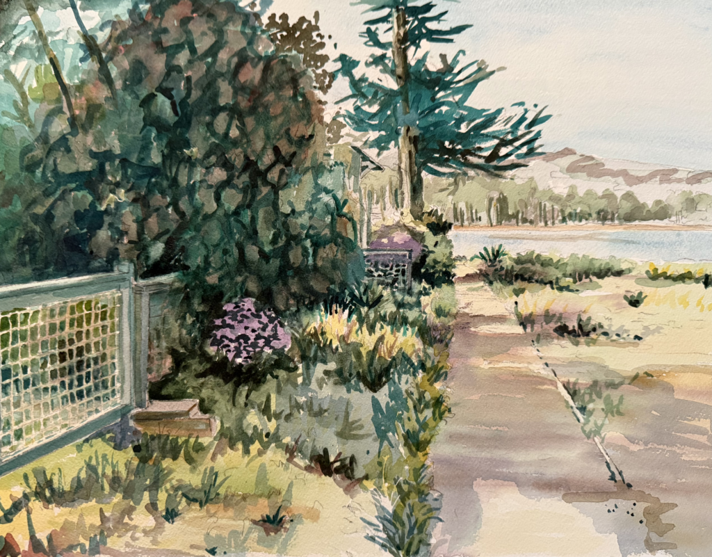 Path Behind the Hotel, Baywood Park, CA
